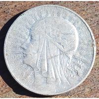 5 злотых 1934год