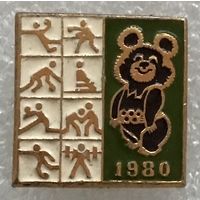 МИШКА ОЛИМПИЙСКИЙ ПИКТОГРАММА МОСКВА-80