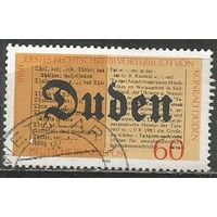 ФРГ. 100 лет словаря К.Дюдена. 1980г. Mi#1039.