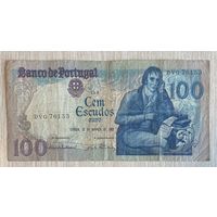 Банкнота Португалия 100 эскудо 1985 год. С рубля без МЦ