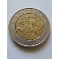 Литва 5 лит 1999 г.(2)