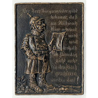 Настенное панно "Бургомистр" Германия