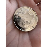 Монета. 2 гривны 2010г посвященная 20-летию принятия Декларации о государственном суверенитете Украины.