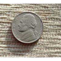 Werty71 США 5 центов 1991 D Белый дом Джефферсон