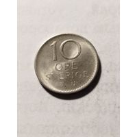 Швеция 10 оре 1972