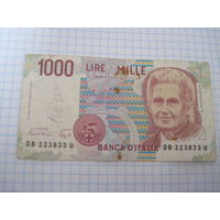 1000 лир 1990 г с рубля!