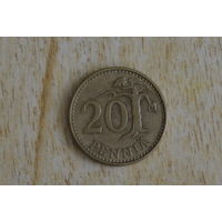 Финляндия 20 пенни 1966