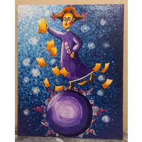 Картина на холсте маслом 40 на 50см