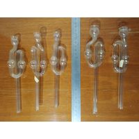 Гидрозатвор стеклянный для брожения вина из СССР