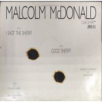Виниловый макси-сингл Malcolm McDonald I Shot The Sheriff (EMI, 1986, фигурный конверт). С 1 рубля! Без мин. цены!