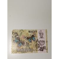 Малайзия, Кедах 1971. Фауна.Бабочки.15 с