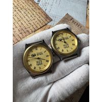 Часы новые Луч кварц две штуки