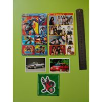 Наклейки. Лот