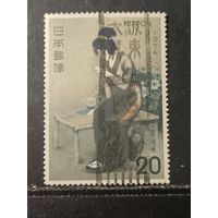 Япония, 1974. Неделя филателии. Живопись
