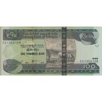 Эфиопия 100 бир 2019 (UNC)