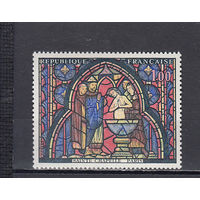 Живопись. Франция 1966. 1 марка. Michel N 1559 (0,5 е).