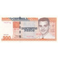 Куба 200 песо 2022 (UNC)