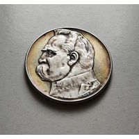 10 злотых 1937 г. Юзеф Пилсудский, лот рп-10