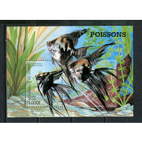 Гвинея - 1998 - Рыбки - [Mi. bl. 534] - 1 блок. MNH.  (Лот 35JC)-TG3P57