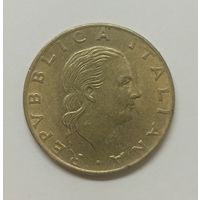 Италия 200 лир, 1990 год  100 лет основанию Государственного Совета