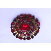 Красивая Старинная Винтажная Брошь