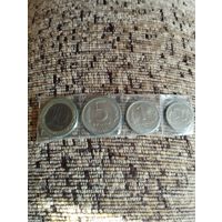 4 монеты 1991 г. , СССР.  ( ГКЧП)