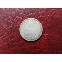 20 центов Ньюфаундленд 1900 г.