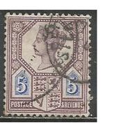 Британия. Королева Виктория. 1887г. Mi#93.