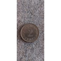 Мальта 2 цент 1977