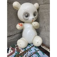 Игрушка Мишка с земляникой высота 27 см