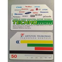 Телефонная карта. Литва