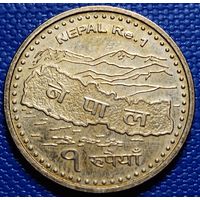 Непал 1 рупия 2007 г.