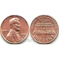 США 1 цент 1970 D