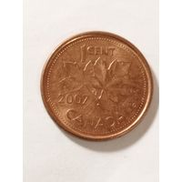Канада 1 цент 2007