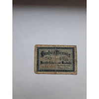 Нотгельд Германия 50 пф. 1918 Любек