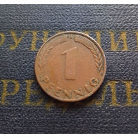 1 пфенниг 1949 (J) Германия ФРГ #01