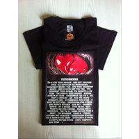 АВТОР-МАЙКА с рифмой ПОЛОВИНКА Автограф поэта на своём фото 100 % хлопок