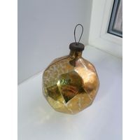 Елочная игрушка СССР Кремлёвская, Шар с гранями
