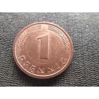 Германия (ФРГ), 1 пфенниг 1975 J, KM# 105