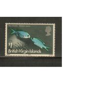 Виргинские острова-1975(Мих.297) , **  , Морская  Фауна, Рыбы