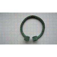 Застежка древняя. Бронза, литье.