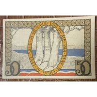 Нотгельд 50 пфеннигов 1920 год. Шлезвиг . Веймарская республика