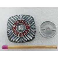 Знак-фрачник ПНР. Отличный книжный продавец. тяжёлый, винт