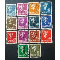 Норвегия\238с\ 1922\1926\1937\1946 стандарт, герб