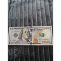 100 долларов со звездой. Звёздная 100$ 2009 год