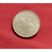 Литва. 1 евроцент 2015