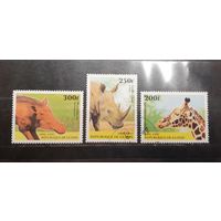 Республика Гвинея. 1997 год. Фауна (591)