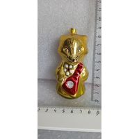 Ёлочная игрушка. Лиса с балалайкой. Обмен!!! 20-30