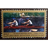 1967 Гонки братьев Биглин( картина Томаса Икинса)    США