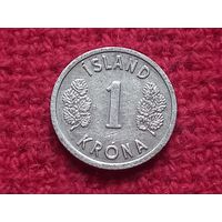 Исландия 1 крона 1978 г.